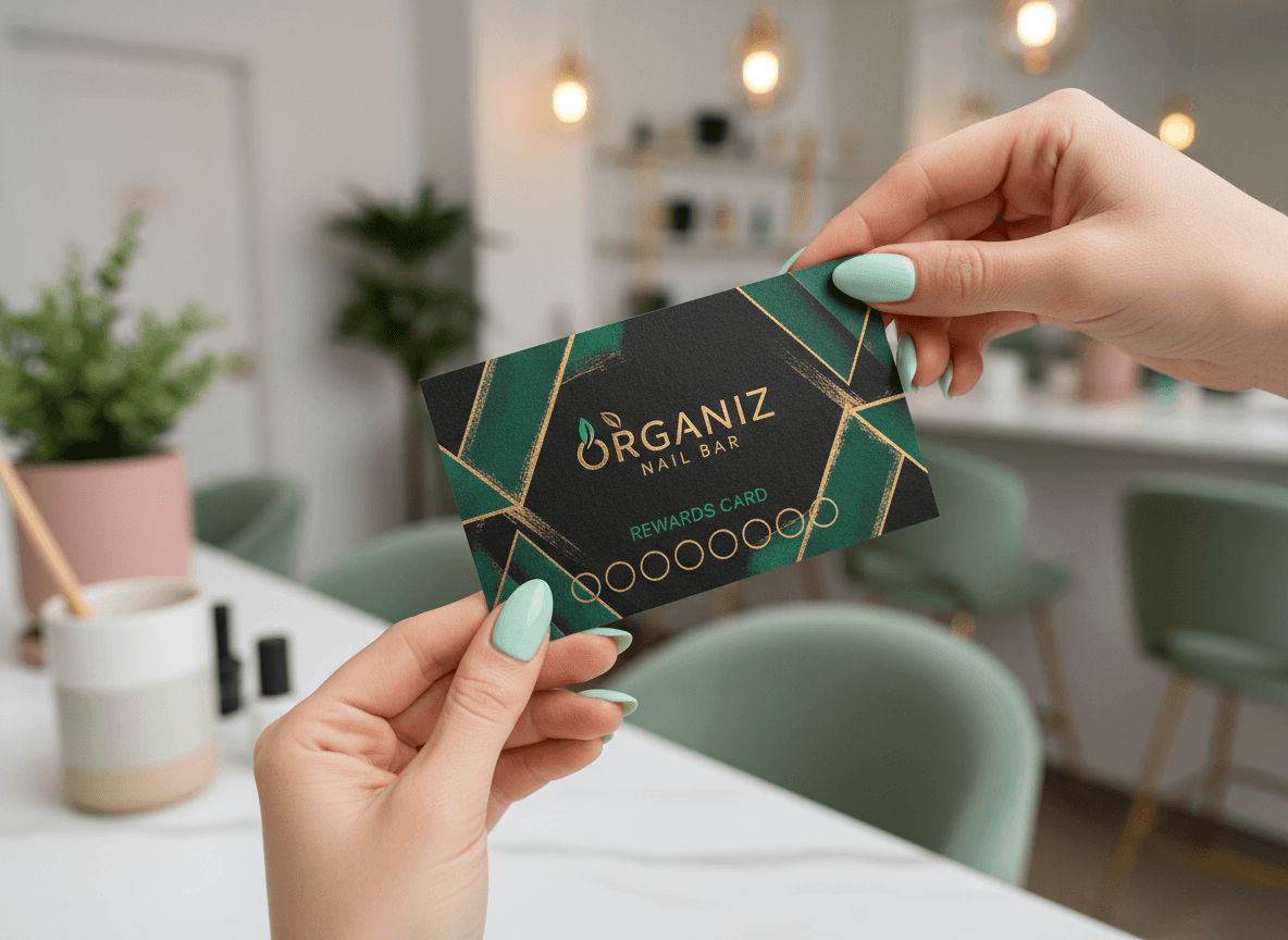 Loyalty rewards program card